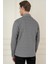 G 1581 Slim Fit Gri Klasik Gömlek 5