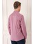 Slim Fit Düğmeli Yaka %100 Pamuk Klasik Bordo Gömlek Gk 723 5