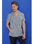 G 1535 Slim Fit Mavi Klasik Gömlek 1
