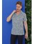 G 1535 Slim Fit Mavi Klasik Gömlek 2