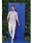 G 1554 Slim Fit Açık Gri Klasik Gömlek 4