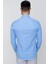 Slim Fit Pamuk Saten Klasik Mavi Gömlek Gk 624 9