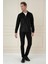 G 1578 Slim Fit Siyah Klasik Gömlek 1