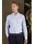 Gk 706 Slim Fit Mavi Klasik Gömlek 5