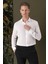 Gk 709 Slim Fit Beyaz Klasik Gömlek 6