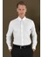 Gk 703 Slim Fit Beyaz Klasik Gömlek 3