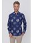G 1515 Slim Fit Lacivert Spor Gömlek 1