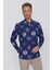 G 1515 Slim Fit Lacivert Spor Gömlek 2