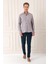 Slim Fit Düğmeli Yaka %100 Pamuk Klasik Vizon Gömlek Gk 723 2