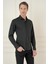 G 1580 Slim Fit Siyah Klasik Gömlek 2