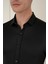 G 1580 Slim Fit Siyah Klasik Gömlek 5