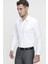 Slim Fit Pamuk Saten Klasik Beyaz Gömlek Gk 624 2