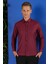 Gk 685 Slim Fit Bordo Klasik Gömlek 3