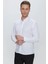 Gk 664 Slim Fit Beyaz Klasik Gömlek 4