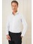 G 1577 Slim Fit Beyaz Klasik Gömlek 2