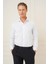 G 1577 Slim Fit Beyaz Klasik Gömlek 3