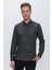 Gk 662 Slim Fit Siyah Klasik Gömlek 2