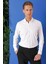 Slim Fit Düğmeli Yaka Pamuklu Klasik Beyaz Gömlek Gk 714 5