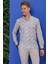 G 1542 Slim Fit Gri Klasik Gömlek 1