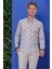 G 1542 Slim Fit Gri Klasik Gömlek 3