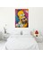 The Simpsons Kanvas Tablo - Pop Art Tarzı Duvar Sanatı - The Simpsons Pop Art Renkli Duvar Dekorasyonu 3