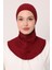 Bordo Hijabchi Boyunluklu Bone 3