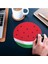 Karpuz Desenli Yuvarlak Mouse Pad - Mousepad - Mouse Pad - Fare Altlığı 1