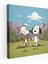 Snoopy Duvar Sanatı - Dostluk Kanvas Tablo - Charlie Brown Duvar Dekorasyonu Kanvas Duvar Sanatı 1