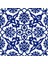 20 x 20 cm Sp 83 Kobalt Beyaz Iznik Rumi Desenli Çini Pano 5