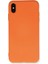 iPhone x Kılıf Nano Içi Kadife Silikon - Turuncu - ASOY6551-5436 1
