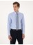 Erkek Mavi Regular Fit Uzun Kollu Basic Gömlek 50316742-VR036 4