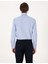 Erkek Mavi Regular Fit Uzun Kollu Basic Gömlek 50316742-VR036 6