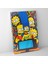 The Simpsons Pop Art Kanvas Tablo - Duvar Dekorasyonu Cesur Çizgiler 1