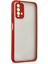 Xiaomi Redmi 9t Kılıf Montreal Silikon Kapak - Kırmızı - ASOY2558-4292 2