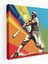 Renkli Beyzbol Ev Koşusu Kanvas Tablo 1