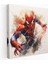 Spiderman Suluboya Kanvas Tablo - Ev Dekorasyonu Duvar Sanatı 1
