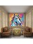 Pop Art Unicorn Kanvas Tablo - Unicorn Canlı Eğlenceli 2
