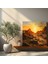 Rolling Stones Kanvas Tablo - Altın Rengi Günbatımı 3