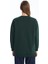 Lcw Modest Yeşil Bisiklet Yaka Baskılı Oversize Kadın Sweatshirt Tunik 4
