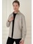 G 1581 Slim Fit Bej Klasik Gömlek 2