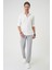 Slim Fit Gofre Kumaş Desenli Kısa Kol Beyaz Gömlek G 1592 2