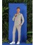 G 1552 Slim Fit Açık Gri Klasik Gömlek 1