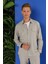 G 1552 Slim Fit Açık Gri Klasik Gömlek 2