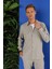 G 1552 Slim Fit Açık Gri Klasik Gömlek 4