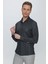 G 1525 Slim Fit Siyah Spor Gömlek 3