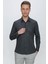 G 1525 Slim Fit Siyah Spor Gömlek 4