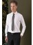 Gk 709 Slim Fit Beyaz Klasik Gömlek 1
