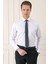 Gk 718 Slim Fit Dokulu Pamuklu Klasik Beyaz Gömlek 1