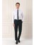 Gk 718 Slim Fit Dokulu Pamuklu Klasik Beyaz Gömlek 2