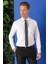 Gk 719 Slim Fit Dokulu Pamuklu Klasik Beyaz Gömlek 3